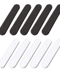 30-Piece Hat Size Reducer Tape Set For Hats And Caps, EVA Foam Reducing Strips For Sweatbands, Soft Black and White Strips