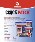 DIY Friendly Premium Acrylic Crack Patch Spackling For Walls And Ceilings, 5.5 Oz Squeeze Tube White, Interior Exterior Use