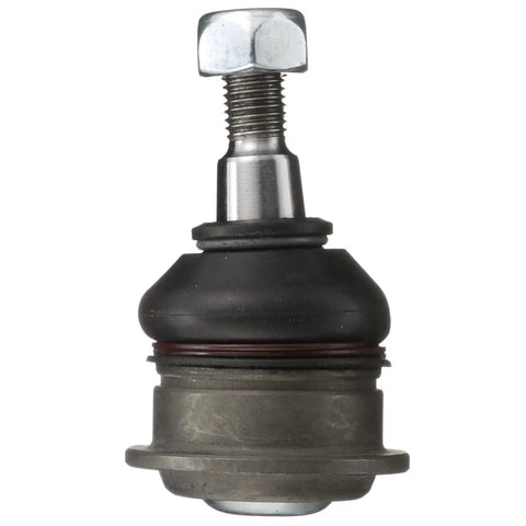 Rock Solid Heavy Duty Suspension Ball Joint With Forged Construction For Strength And Smooth Steering, Chloroprene Rubber Boot Durability, Precision Micron Tolerances For Long Lasting Performance And A Ride You Can Trust; front view