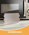 18 Pack Microwave Mica Sheets 0.04 Inch Thick Heat Insulation Waveguide Covers Grease Guard For Microwave Oven Replacement Parts