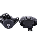 Built Heavy Engine Motor Mount And Transmission Torque Strut Mount Kit For Hyundai Sonata 2015 To 2018 2.4L L4 Auto showing black cast steel mounts.