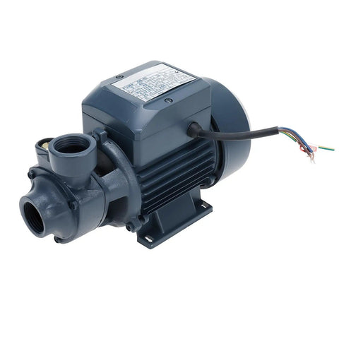 Heavy Duty Half HP Electric Centrifugal Water Pump For Pools Ponds Tanks And Rain Barrels Cast Iron Body Brass Impeller
