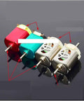 Four colored DC Electronic Starter For DIY RC Cars And 4WD Slot Cars, Hella Fast Ultra High Speed Engine Modules, 3V Operation