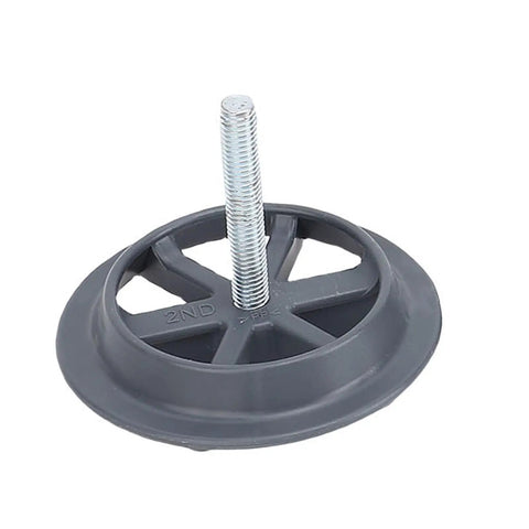 Spare Tire Hold Down Bolt Retainer Clamp Kit For Forte Koup Forte5 And Forte 2013 To 2023 showing top view of metal retainer