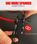 Solar Crimper Tool Kit With Y Connector 24 Piece All In One Solar Wiring Kit For PV MC4 Connectors 10 14 AWG Ratcheting Crimper