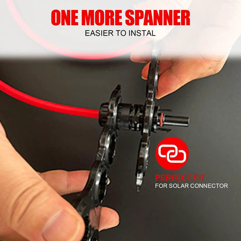 Solar Crimper Tool Kit With Y Connector 24 Piece All In One Solar Wiring Kit For PV MC4 Connectors 10 14 AWG Ratcheting Crimper