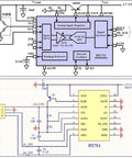Fifty Kilogram Half Bridge Load Cell Sensor With HX711 Module For DIY Weight Scale Projects Flexible Strain Gauge For Full Bridge And Two Sensor Setups External Resistor Options Easy Calibration Precise Readings circuit diagram