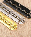 Antique Bronze Wood Box Hinges 4 Pack 65 By 15mm Gold Cabinet Hardware For Jewelry Chests Dollhouse Doors Windows