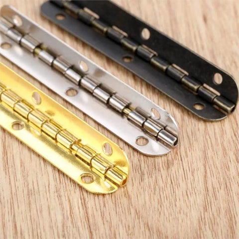 Antique Bronze Wood Box Hinges 4 Pack 65 By 15mm Gold Cabinet Hardware For Jewelry Chests Dollhouse Doors Windows