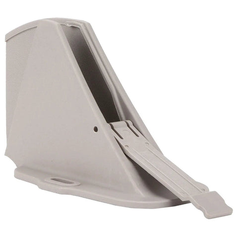 Pro Grade Sewing Machine Cover Shell Guard, Lightweight Durable Plastic Protective Cover for Industrial Use, side view