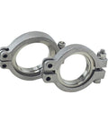 44mm V Band Flange Clamp Set For MVR Wastegate Replacement With Stainless Steel Inlet And Outlet Flanges Includes Screws Nuts And