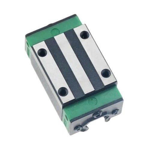 Heavy Duty Badass Slick Linear Guide Rail Kit With Four Precision HGR15 Carriage Sliders For CNC Machines And Diy Builds That Run Flawless All The Way, close-up of HGR15 carriage slider.