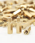 Brass Hex Spacer Kit M2 M3 M4 M5 For DIY Electronics PCB Board Standoffs Drone Quadcopter Mounts Pillar Spacers 3 Set Pack For Computer Projects And Dope Pro Builds brass hex standoffs