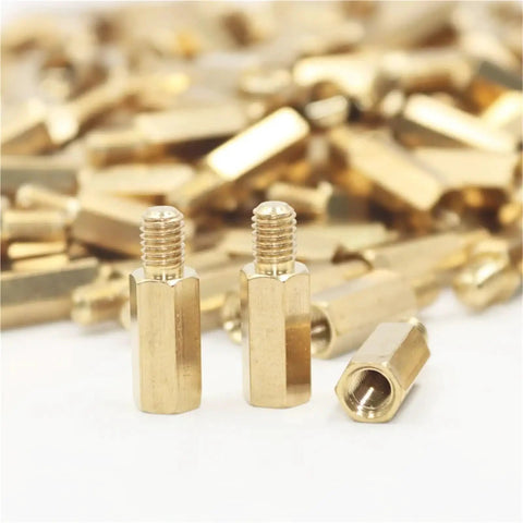 Brass Hex Spacer Kit M2 M3 M4 M5 For DIY Electronics PCB Board Standoffs Drone Quadcopter Mounts Pillar Spacers 3 Set Pack For Computer Projects And Dope Pro Builds brass hex standoffs