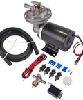 Smooth Operator Heavy Duty 12 Volt Electric Vacuum Pump Kit For Gmc Chevy Ford Brake Booster Oem 28146 components with motor and accessories
