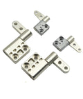 Damping hinge with mounting arm, metal finish, 360° torque, 1 piece, Amazon