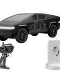 1 24 Scale RC Pickup Truck With 2 4GHz Remote Control LED Lights Load Bed Built In Rechargeable Battery Upgraded Steering