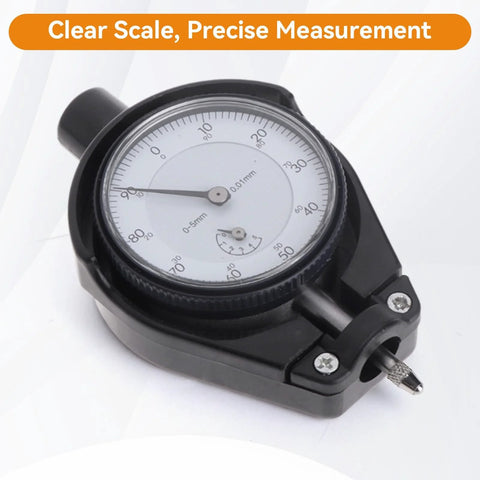 Dial Bore Gauge Set 50 To 160 Mm With 0.01 Mm Accuracy For Engine Cylinder Measurement, close-up view of gauge dial with clear scale