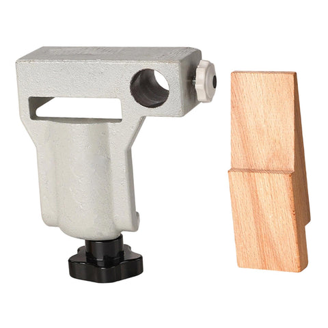 Portable Jewelry Table Clamp Vise And Bench Pin For Jewelry Making, Heavy Duty Metal Workbench Holder, Style B side view