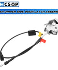 Rear Left Driver Side Door Lock Latch And Cable Assembly Replacement For F150 F250 Extended Cab Pickup 1997 2004
