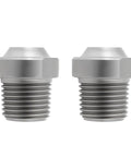 Two Pack Pressure Washer Nozzles With One Eighth Inch NPT Thread, Heavy Duty Stainless Steel Spray Nozzles, 25 Degree Pattern, 4000 PSI