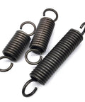 Three Rock Solid Heavy Duty Extension Springs forged from premium spring steel, featuring 5 mm wire diameter and 500 mm length.