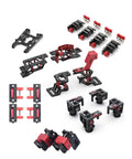 Dead Solid As Rock Aluminum Alloy Cnc Machined Printer Frame Full Hardware Kit With All Matching Screws components and accessories layout