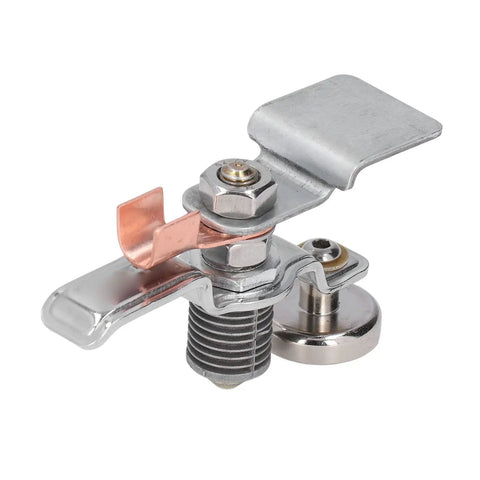Heavy Duty Magnetic Welding Ground Clamp With Super Strong Magnetism Secure Hold and Conductive Rod Design for fast stable grounding.