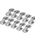 Hidden Cabinet Hinges With Soft Close, Cold Rolled Steel 10 Pack, Concealed Folding Door Hardware For Kitchen Cabinets And Wardrobes, Rust Resistant, Super Smooth Quiet Closing, 10-pack