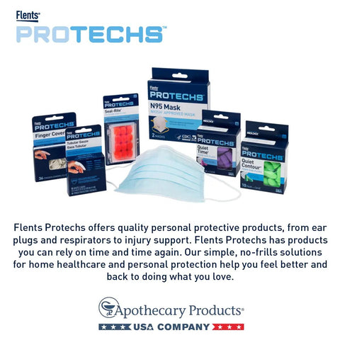 Finger Cots For Wound Care And Hygiene 36 Disposable Latex Finger Covers packaging with variety of personal protective products