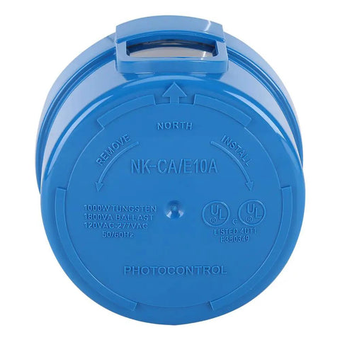 Blue Photoelectric Switch For Outdoor Lighting Automatic Day Night Sensor Turns On At Night And Off In Day Wide Voltage Range