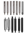 Pro Grade Key Cutting Machine Drill Bits Set 13 Pack For Vertical Cutting Tools showing variety of bit sizes and materials