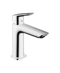 Logis Fine 1 Hole Single Handle Bathroom Faucet For Vanity Chrome Finish 1.2 GPM Water Saving Sink Tap Durable Ceramic Cartridge