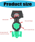 Ten Pack Tractor Sprayer Nozzles for High Efficiency Atomizing Irrigation with labeled dimensions and features