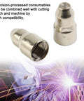 Get These 20-Pack Plasma Cutting Torch Consumables For P80, featuring high-quality, precision electrode tip nozzles for efficient metal slicing.