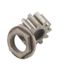 Steering Shaft Pinion And Bushing Kit Compatible With MTD Cub Cadet Toro 741-0656A 941-0656A 717-1554 112-0863 gear view