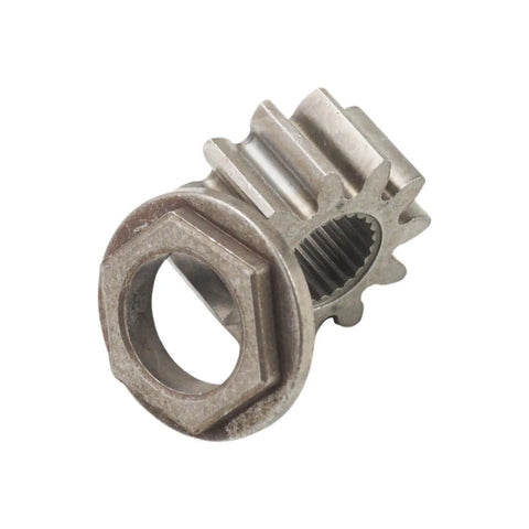 Steering Shaft Pinion And Bushing Kit Compatible With MTD Cub Cadet Toro 741-0656A 941-0656A 717-1554 112-0863 gear view