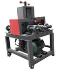 Intsupermai Electric Tube Pipe Bender Machine For Square Round Rectangular Frame Bending With 2.1 Kw Motor Cold Working Station on sturdy base.