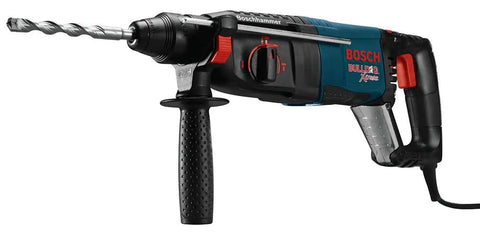 Reconditioned Bulldog Xtreme 1-Inch SDS-Plus D-Handle Rotary Hammer With Variable Speed, 7.5 Amp, side view
