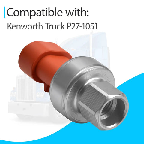 AC Pressure Switch Sensor For P27-1051 High Pressure Transducer Ready To Drop In Truck Air Conditioning Replacement Part