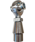 Right Hand Thread 1/2 Inch Heim Joint Rod End Kit For 1 Inch OD Chromoly With Jam Nut Bung And Spacers For Suspension And Steering UTV Rock Crawler Hot Rod Johnny Joint, chrome rod end with bung