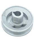 V Type Timing Pulley Belt For Industrial Sewing Machine Replacement Timing Wheel Inner Using Premium Aluminum Alloy Construction, side view.
