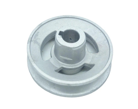 V Type Timing Pulley Belt For Industrial Sewing Machine Replacement Timing Wheel Inner Using Premium Aluminum Alloy Construction, side view.