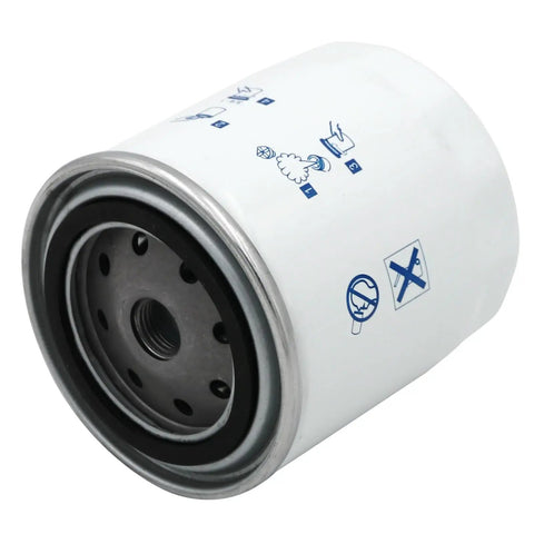 Heavy Duty Coolant Filter Fits Volvo D11 D13 D16 Engines Replaces WF2129 PR9661 showing a white cylindrical filter with instructions.