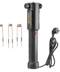Heavy Duty Magnetic Induction Heater Kit with three precision coils and electric cord for rusty bolt removal.