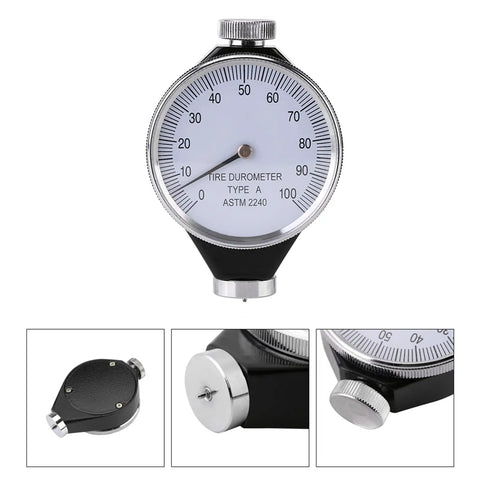 Shore Durometer Gauge For Rubber And Tire Hardness A O D, 10 To 90 HA Range, Easy To Use And Accurate, Pro Grade, Shop Ready Beast, Portable Alloy Tool For Labs And Shops, Rust Resistant, Durable, Pocket Size, Stable Readings For Quality Control