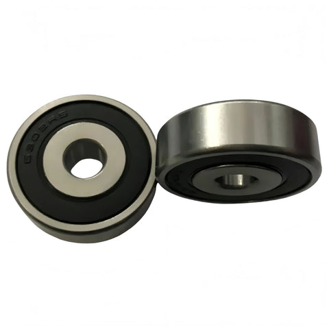 2 Pack 6302 RMX Idler Pulley Bearing For Toyota 1GR-FE Engine 10x42x13mm OEM Spec With Ceramic Grease Fits 2005 to 2025 Tacoma 4Runner