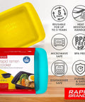 Ramen Microwave Cooker For Quick Bowls In Three Minutes Two Pack Black Dorm Friendly Office Ready Kitchen Gadget BPA Free And Dishwasher Safe packaging