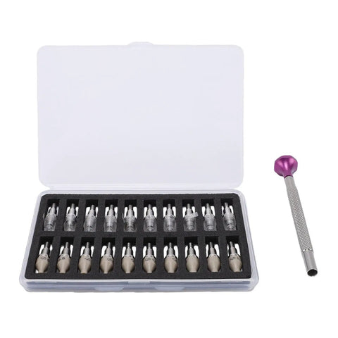 Watch Hand Presser Kit With 20 Interchangeable Pins And Scratch Proof Stainless Steel Pusher