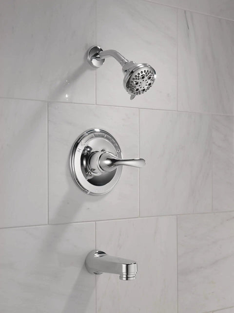 Classic 13 Series 5 Setting Bathtub And Shower Faucet Trim Kit With Chrome Shower Head And Handle Set For DIY Ready Bathroom Upgrade Rough In Valve Not Included